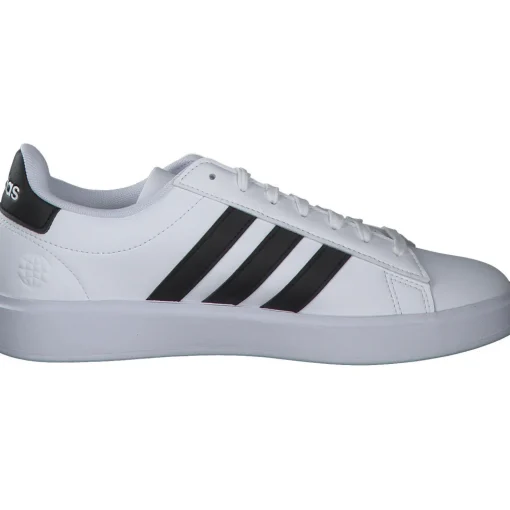 Adidas Core Grand Court 2.0 W, Sneakers Low, Damen, weiß / schwarz