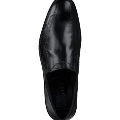 Bugatti A9G63, Klassische Slipper, Herren, Schwarz