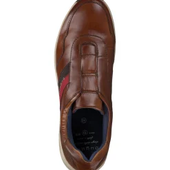 Bugatti A9Q60, Sportliche Slipper, Herren, cognac