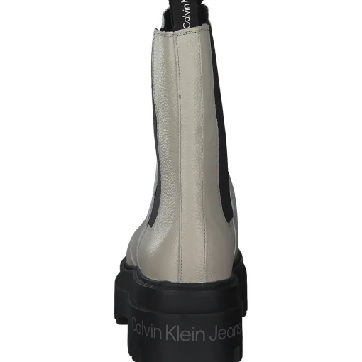 Calvin Klein YW0YW00743, Chelsea Boots, Damen, Beige
