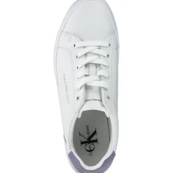 Calvin Klein YW0YW01223, Schnürschuhe, Damen, white/lavendel
