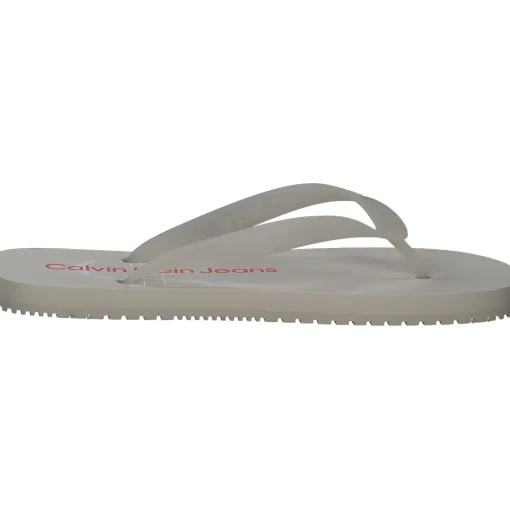 Calvin Klein YW0YW00098, Zehentrenner, Damen, Grau
