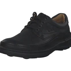 Clarks Nature Three 2033, Business-Schnürschuhe, Herren, Schwarz
