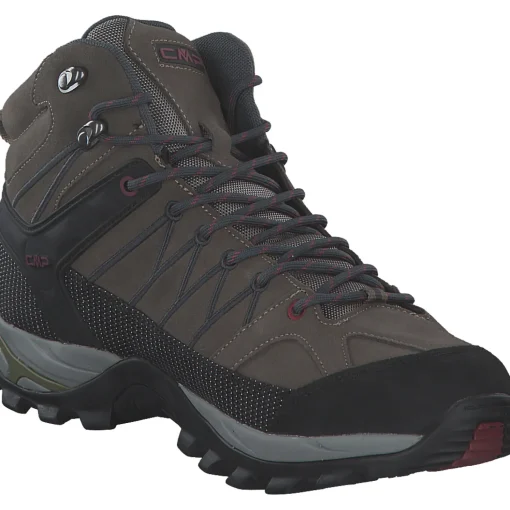 CMP Rigel Mid 3Q12947, Trekkingschuhe, Herren, Braun (Torba Grau)