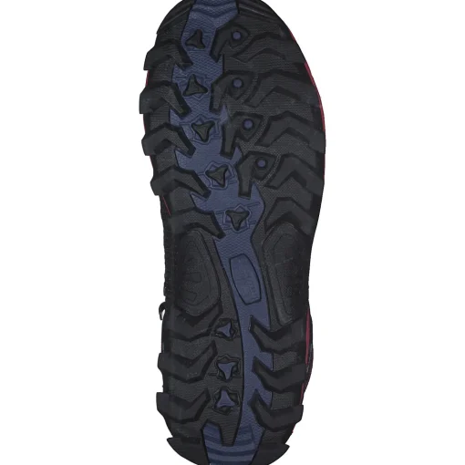 CMP Rigel Mid 3Q12946, Trekkingschuhe, Damen, Blue/Hibiscus