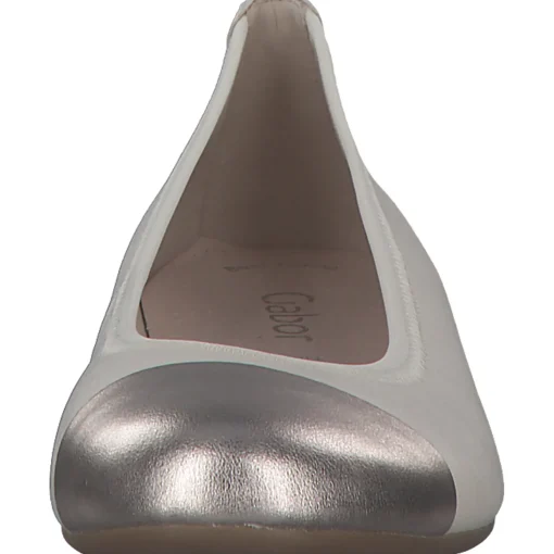 Gabor 64.126, Ballerinas, Damen, Weiß
