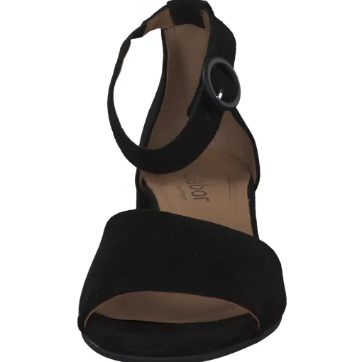 Gabor 82.902, Klassische Sandaletten, Damen, Schwarz