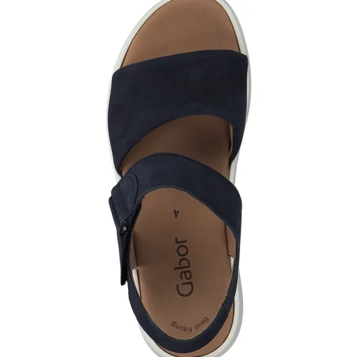 Gabor 84.602, Sandalen, Damen, Blau