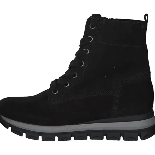 Gabor 96.465, Schnürstiefeletten, Damen, Schwarz