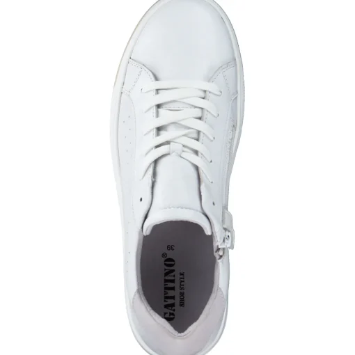 Gattino G1574, Schnürschuhe, Kinder, white combi