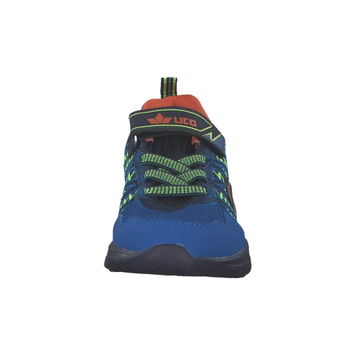 Geka Lico 300275 Blinky Boy, Slipper (Kinder), Kinder, blau/marine/orange