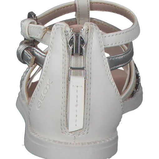 Geox J7235D, Sandalen (Kinder), Kinder, Weiß