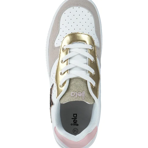 Jela Nellie 1210, Schnürschuhe, Kinder, Weiß