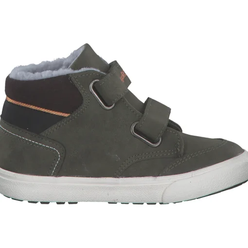 KangaROOS 02114/8037 KaVu Primo V, Lauflernschuhe, Kinder, olive/flame
