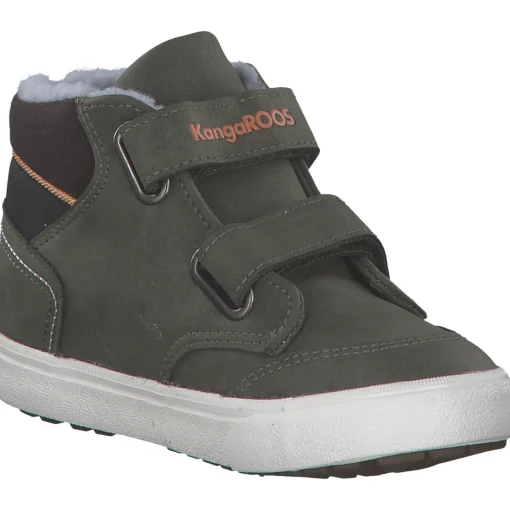 KangaROOS 02114/8037 KaVu Primo V, Lauflernschuhe, Kinder, olive/flame