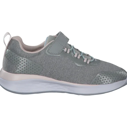 KangaROOS KQ-Fleet EV 18715, Sneakers Low, Kinder, Grau (Vapor Grey/Frost Pink)