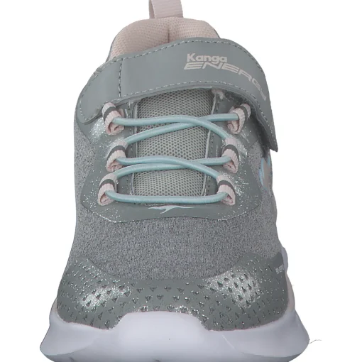 KangaROOS KQ-Fleet EV 18715, Sneakers Low, Kinder, Grau (Vapor Grey/Frost Pink)