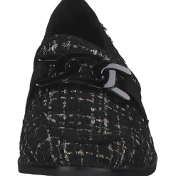 La Strada 2200127, Mokassins, Damen, Schwarz