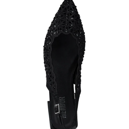 Menbur 24733, Sandalen, Damen, Schwarz (Black)