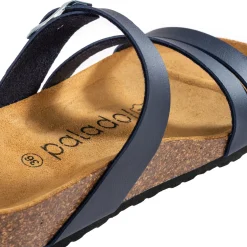 Palado Chios, Pantoletten, Damen, Basic Blau Matt
