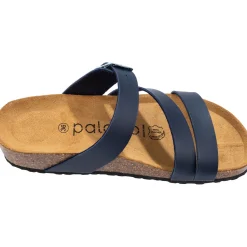 Palado Chios, Pantoletten, Damen, Basic Blau Matt