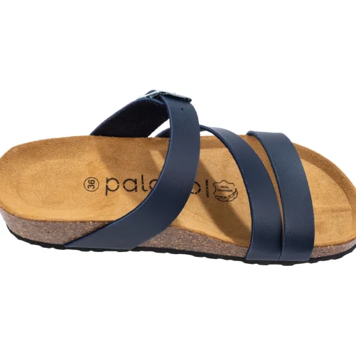 Palado Chios, Pantoletten, Damen, Basic Blau Matt