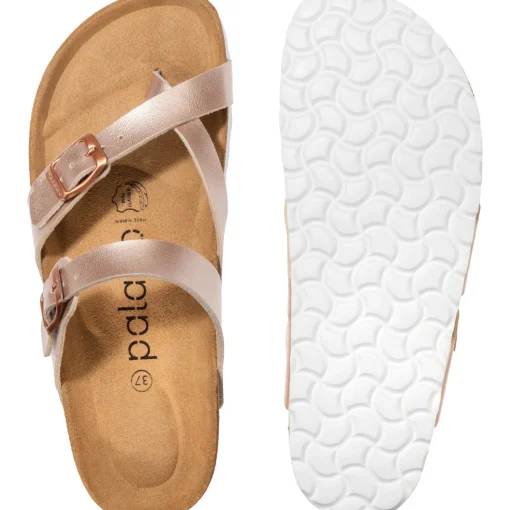 Palado Cres Metallic, Pantoletten, Damen, Rose