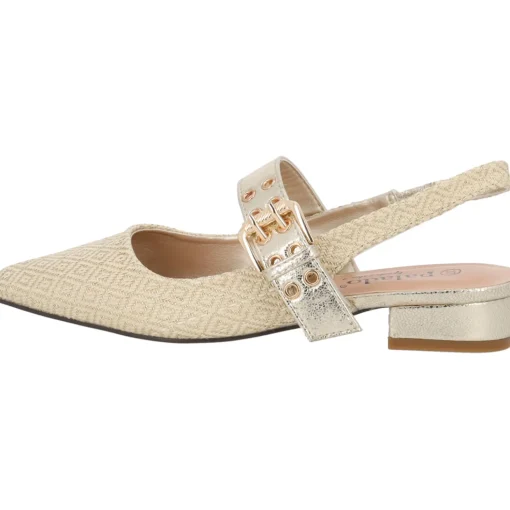 Palado Isdris by Sila Sahin, Riemchensandalen, Damen, Gold