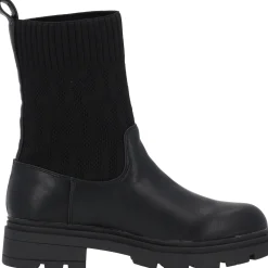 Palado Kelaxe, Chelsea Boots, Damen, Schwarz