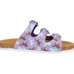 Palado Kids Capri G Print, Pantoletten, Kinder, Lila Unicorn