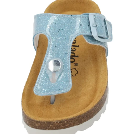 Palado Kids Kos G Sparkle, Pantoletten, Kinder, Blau