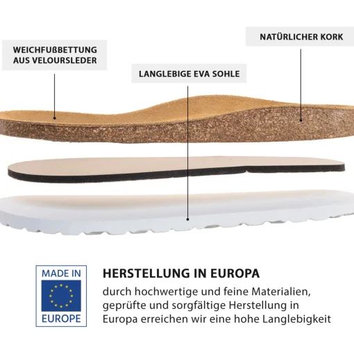 Palado Kiel Herren, Clogs, Herren, Schwarz