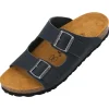 Palado Korfu Oiled Premium Leather Herren, Pantoletten, Herren, Dunkelblau