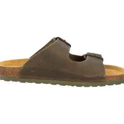 Palado Korfu Oiled Premium Leather Herren, Pantoletten, Herren, Khaki