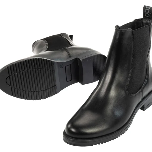 Palado Paros P, Chelsea Boots, Damen, Schwarz Glanz