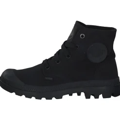 Palladium 73089, Schnürstiefeletten, BLACK