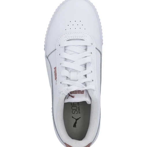 Puma Carina RG 373081, Sneakers Low, Damen, Weiß (White/Rose)