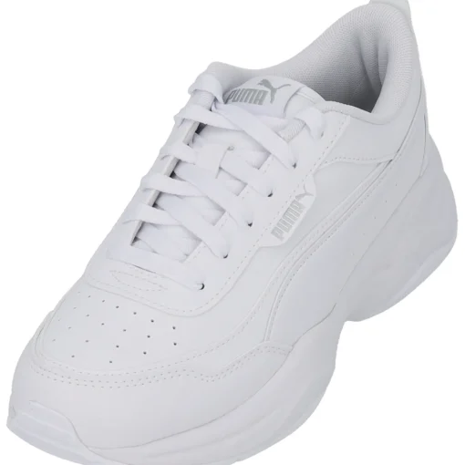 Puma Cilia Mode 371125, Sneakers Low, Damen, Weiß (Puma White-Puma Silver)