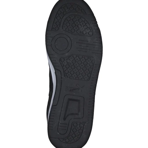 Puma Rebound v6 Mid Jr. 394685, Winterstiefel, Kinder, Grau (Shadow gray)