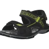 Richter 8005, Sandalen (Kinder), Kinder, Black/Neon
