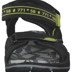 Richter 8005, Sandalen (Kinder), Kinder, Black/Neon