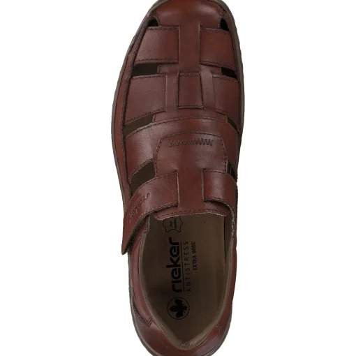 Rieker 03578, Arbeitssandalen, Herren, Braun
