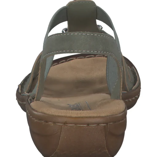 Rieker 60839, Keilsandaletten, Damen, schilf