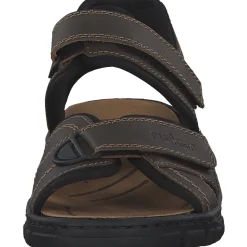 Rieker 25051, Klassische Sandalen, Herren, braun/schwarz