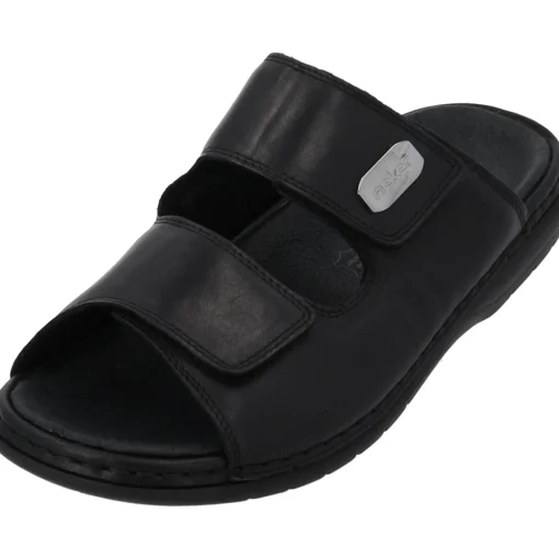 Rieker 25590, Pantoletten & Badeschuhe, Herren, Schwarz