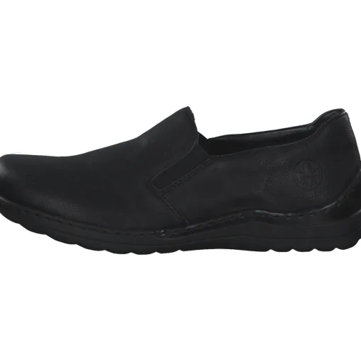 Rieker 48964, Slipper, Damen, schwarz
