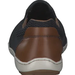 Rieker 08869, Slipper, Herren, pazifik/navy/amaretto