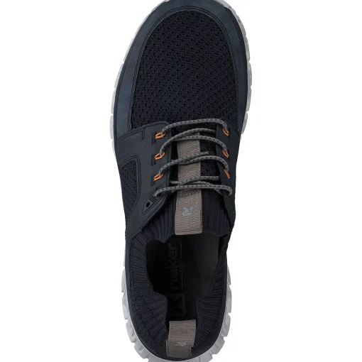 Rieker 04351, Sportliche Slipper, Herren, denim/marino/midnight