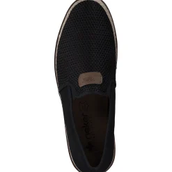Rieker B2366, Sportliche Slipper, Herren, Schwarz