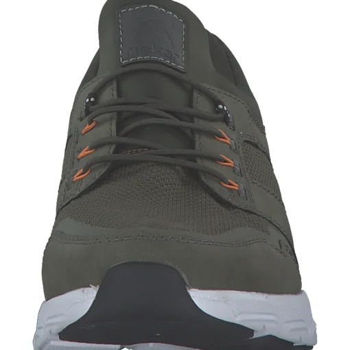 Rieker Evolution 09102, Slipper, Herren, liane/olive/liane/pesto/cement